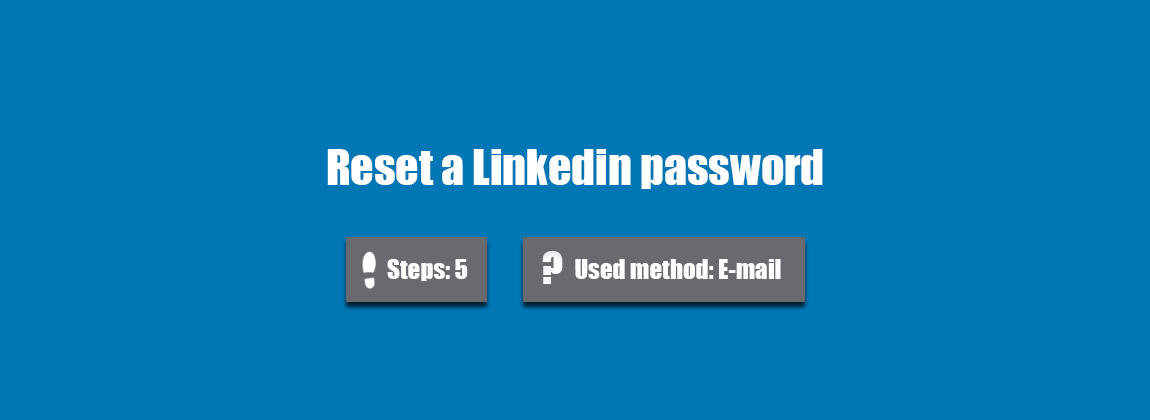 i forgot my email and password for linkedin
