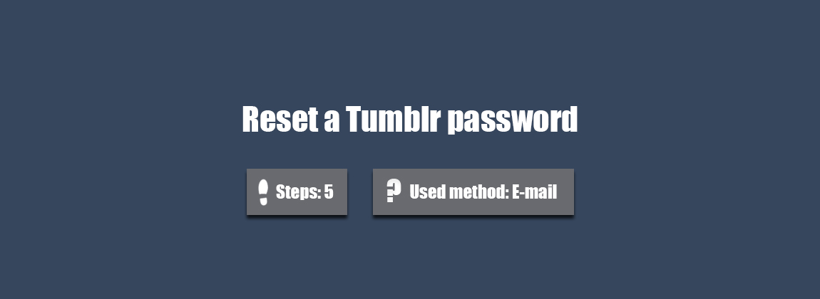 How to Reset a Tumblr Password - Free Tumblr tutorials